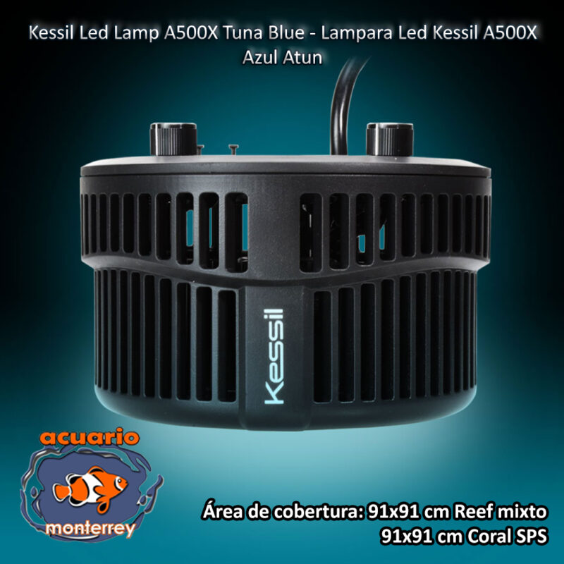 Kessil Led Lamp A500X Tuna Blue - Lampara Led Kessil A500X Azul Atun